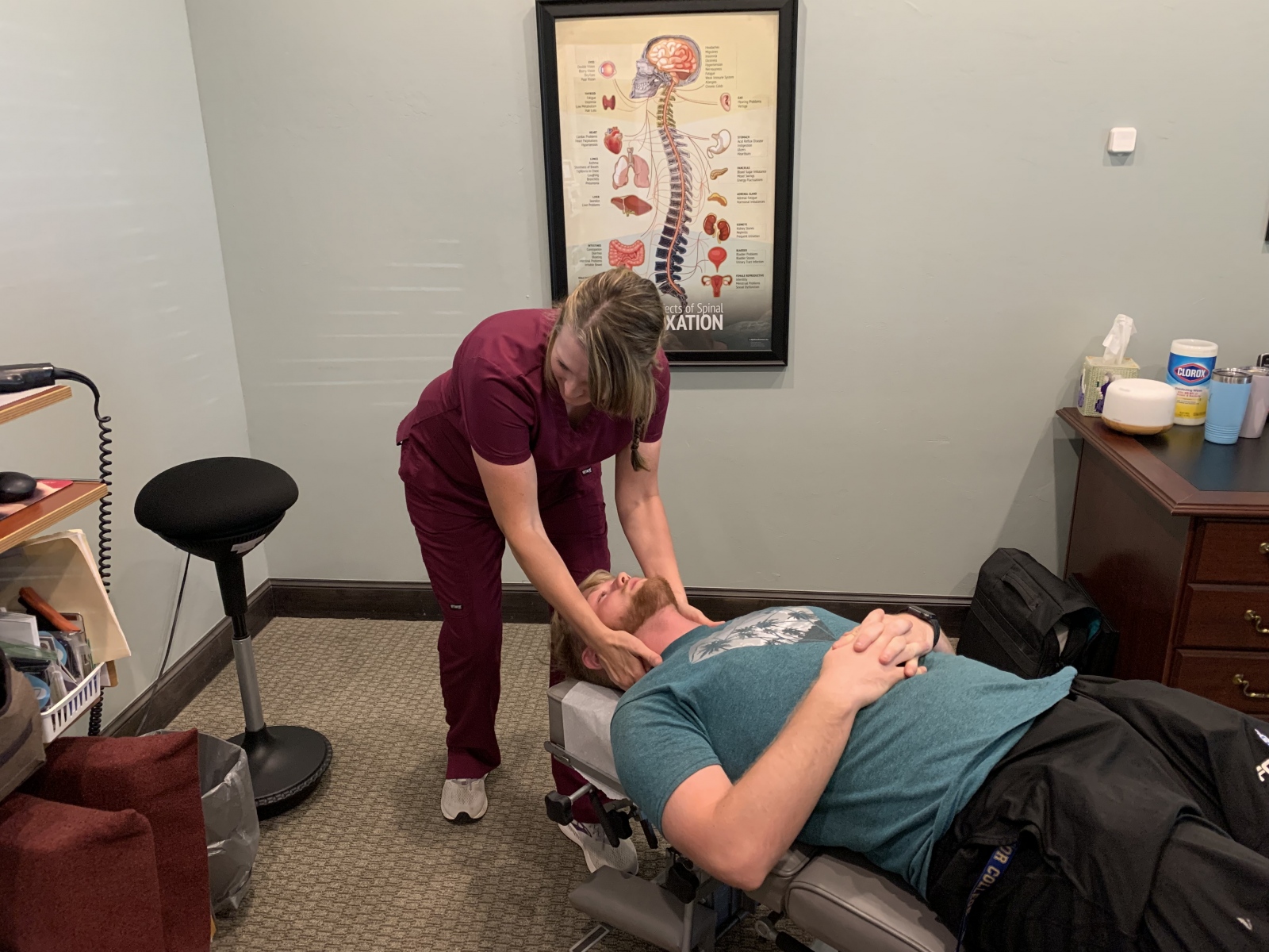 We love a good neck adjustment! It's not as 'scary' as ya think ;)